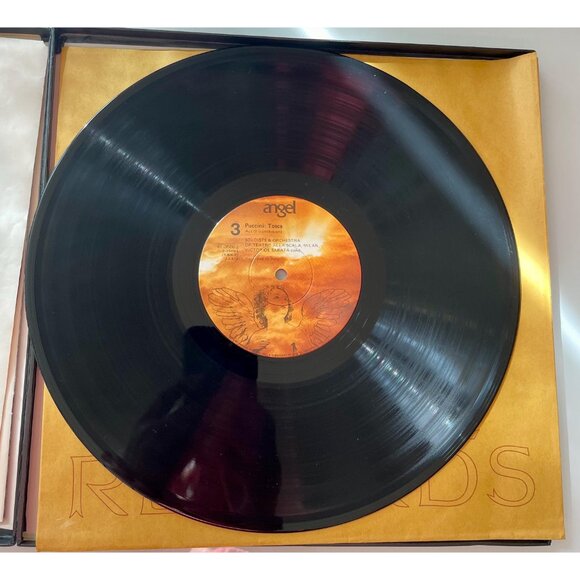 Vintage 1953 Maria Callas TOSCA Vinyl 2 LP Box Set - Picture 6 of 9